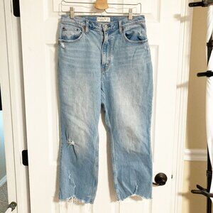 Abercrombie & Fitch The Kick Flare Ultra High Rise Curve Love Size 30/10S